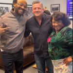 Mike Epps Instagram - Me Wanda and the Boss man head of Netflix Ted sorranda in this pic wishing happy birthday to my funny great co star ⭐️ @iamwandasykes