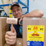 Mike Rowe Instagram - A Word About #2  Interesting story out of Baltimore concerning me, @RachaelRay, #DirtyJobs, and crabs.  Tonight, I highlight a Maryland company called @jospicecompany . These guys make dozens of delicious spices, one has become synonymous with Maryland steamed crabs. The spice is called J.O. #2, and the company has been cranking out tons of the stuff for four generations. Unfortunately, 99% of the country - including most everyone in Baltimore - confuses J.O. #2 with Old Bay Seasoning. It's a mistake I've made myself, more than once, and I wanted to use Dirty Jobs with Mike Rowe to atone for my past mistakes. I also wanted to make sure more people know that Old Bay has been getting a LOT of unearned publicity, thanks to people who confuse their product with the far more ubiquitous, but less glamorously named, J.O.#2. (Having built a large part of my own business on #2, it seemed the least I could do.)  Rachael Ray urged her viewers to watch tonight’s episode. (Along with the J.O. Spice Company, I go fishing tonight with a husband-and-wife team who run a caviar company on the Mississippi River. Unfortunately, Rachael Ray was under the impression that the J.O. Spice Company made Old Bay Seasoning, (NO!) and proceeded to promote Old Bay on the air, even going so far as to hold up a tin of Old Bay and sprinkle some into her mouth.    Ginger Ports, the delightful matriarch of the family whom you’ll meet on tonight’s episode, voiced her displeasure on Rachael’s website, which caught the eye Christina Tkacik, a local reporter in Baltimore with an unpronounceable last name, who called me last week to discuss the kerfuffle and write a story. Hopefully, her efforts – and your willingness to share this story – will help prevent others from perpetuating the mistaken belief that Old Bay is the preferred provider of the delicious spice that makes Maryland crabs so delicious. In reality, J.O. #2, is really #1.  Mistakes get made & Rachael & her team quickly removed the video from her site and replaced it with a sincere and appreciated retraction. You can read it and, in the meantime, don’t forget to watch or Dirty Jobs tonight at 8pm on @Discovery . It’s a good one.