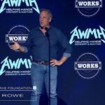 Mike Rowe Instagram - Marc Levine: Did I just see you on stage with Jimmy Kimmel and Robert Downey Jr.? At a @metallica concert? What the hell? Me: Hi Marc. What the hell, indeed!  @allwithinmyhandafoundation is doing great work, and just presented @mikeroweworks with a check for $25,000, along with half a dozen other charities they admire. Thanks, guys. I appreciate it