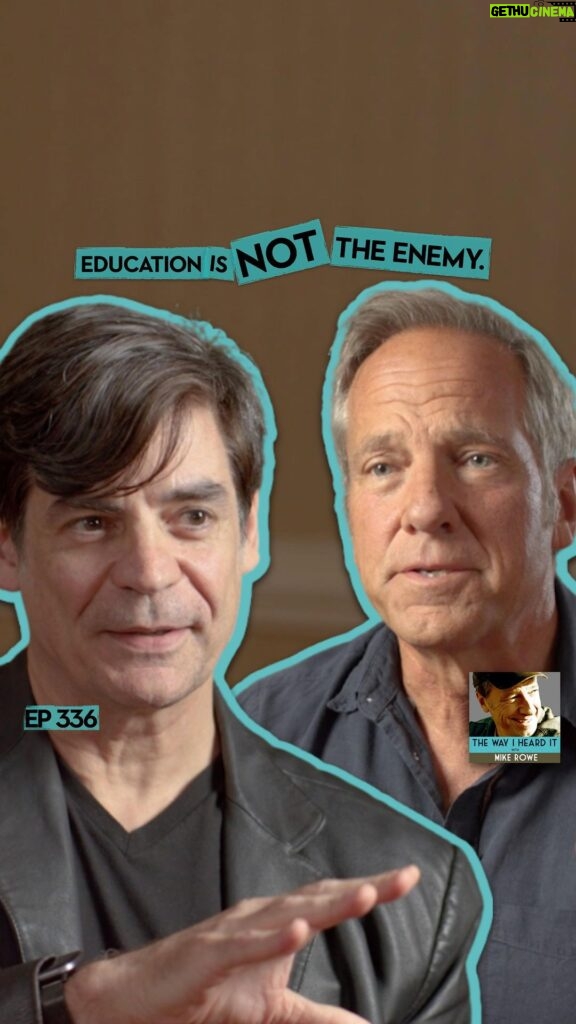 Mike Rowe Instagram - I was in Memphis a few weeks ago speaking at @thefreedomfest when my old friend @gillespienick from @reasonmagazine asked if I’d appear on his excellent podcast again. I said sure and asked him if he thought our conversation would be as reasonable as those in the past. He said, “I have no reason to expect otherwise.” “Well then,” I replied, “would it therefore be reasonable of me to request your permission to share our chat with the people who listen to my podcast as well?” Nick considered for a moment and then said, “Sure. That would be perfectly reasonable.” Here’s a reasonably short clip. To listen to the entire convo, link in bio.