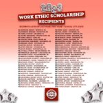 Mike Rowe Instagram - I have two sets of names to share with you today. The first, are the most recent recipients of the work ethic scholarship from @mikeroweWORKS. This is the second scholarship cycle for 2023, and as you can see, we’ve selected 124 recipients totaling $675,000 in scholarship dollars. That brings the grand total for this year to 324 recipients and $1,675,000 in scholarships – our best year since we began, way back on Labor Day of 2008. If you applied for a scholarship, and you see your name on the attached list, congratulations. If not, don’t be discouraged. You were not “weighed, measured, and found lacking.” You were just in really good company. Every year, more and more people apply for these work ethic scholarships, and every year, I wish we could assist more people who want to learn a useful skill. Please apply again in 2024. The second list of names I want to share are those supporters who donated to @mikeroweworks in a BIG way. Along with the hundreds of people on this page who support us with regular contributions - and who have my deepest gratitude - these organizations went above and beyond, and allowed us to award more scholarships in a single year than ever before. Many thanks to you all. Tom and Marilyn Moyer Foundation Bruce Jacobs Fund at Donors Capital Fund Engelstad Foundation Software Engineering of America J&K Trash Removal, Inc. Charles Koch Foundation Contractor Rewards @dewalttough @fergusonshowrooms @wolverineboots @kochIndustriesinc @moeninc @americangiant @wileyx