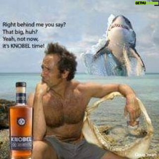 Mike Rowe Instagram - The creativity in this group continues to impress. So many great suggestions among the 6,200 folks who contributed, and lots of Photoshop skills far greater than my own. Doug Swan’s magnificent use of a breaching Great White stood out, as did Jesse Schieuer’s shark in a sharkskin suit. Tami Bellman turned me into a Manet or a Van Gogh, which I liked very much, while Laura Unger’s professional skill with graphics was impossible to overlook. Unfortunately, the lawyers won’t let me use any of these images in an actual ad since we don’t own the copyright on the images or logos therein. @SharkWeek starts tomorrow. I will not be hosting. I’ll be in Portland, sipping @KnobelWhiskey and if you’d like to join me (in spirit), you may pick up a bottle - link in bio. Proceeds benefit @mikeroweworks . In the meantime, always swim with a buddy!