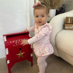 Mike Sorrentino Instagram - OMG 🥹 I can’t handle all this cuteness. Mia Bella is 11 months old 💕