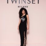 Mina El Hammani Instagram - Milán x Twinset 🌹 @twinsetofficial #twinsetmilanoFW24 #twinsetmilano #publi Milan, Italy