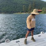 Mindy Kaling Instagram - Montana has it all. River rafting, hiking, The Blackfoot River, campfires, s’mores and the full remains of a deer skeleton. You could not ask for more.