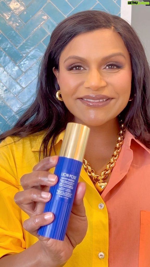 Mindy Kaling Instagram - 🎉 The wait is FINALLY over! 🎉 Our Ghost-Buster SPF 42 is now exclusively available on @Sephora .com! 🌟 Experience the power of 100% mineral SPF with our clinically proven formula, providing the highest UVA/UVB protection without any white cast. 💪🏽 Dive into a mineral and reef-safe formula powered by glutathione, a potent antioxidant, and moisture-boosting squalane. Shop now only @sephora - Link in Bio