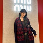Minnie Instagram - 너무 예쁘잖아🥰 여러분도 많이 놀러오세요~❤️ #MiuIvy #MiuMiu #광고 #미우미우 현대백화점 무역센터점