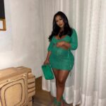 Miracle Watts Instagram – You Wish I Was Your Baby Mama 🤰🏾
– I couldn’t wait to use this caption btw…
Anyways, I’m in my third trimester y’all. 
O and this dress is from @miracleskloset