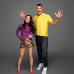 Miranda Cosgrove Instagram – Still can’t believe how tall @gronk is next to me 🤣 See you all April 9th for the @kidschoiceawards 💚