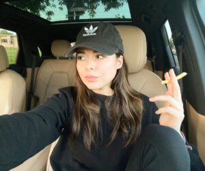Miranda Cosgrove Instagram - Just a little something to take the edge off