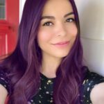 Miranda Cosgrove Instagram - I just went purple…for the planet! Excited to team up with @sambazon to help save 30 species in 30 days. Join me and dye, chalk or filter your hair purple and post a photo tagging @sambazon and #PurpleForThePlanet and they will buy 5 acres of the rainforest on your behalf (from now until Biodiversity Day (May 22). Link in bio for more info! 💜 #sambazonpartner