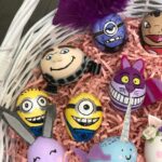 Miranda Cosgrove Instagram - Hope everyone had an amazing Easter! 🐰🥚🐥Here are my annual Easter Eggs. See if you can figure out which characters they are!