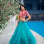 Mirna Menon Instagram - #NaaSaamiRanga Promotions 🧨 Stylist : @santhoshkumardesignstudio @stylist.santhoshkumar PC : @they_call_me_keshu Makeup : @satishbomana Hair : @sai_kanna__hd Jewels : @shopriyaaofficial Outfit : @harshithavarma.official