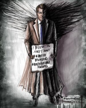 Misha Collins Instagram - Let’s grip these shows tight and raise them from perdition. 

#SaveTheWinchesters #RenewGothamKnights