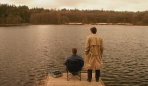 Misha Collins Instagram - It's in my contract. I only work on shows with docks on lakes. #cwgothamknights