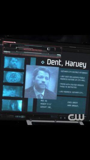 Misha Collins Instagram - They added almost a decade to my age in this computer-screen dossier. Glad @thecw thinks I can portray a character so… wise. 

In fairness, they also deducted more than 10 lbs. from my weight, so maybe it all comes out in the wash?