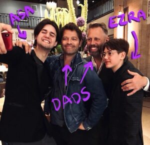 Misha Collins Instagram - My oldest friend, @dariusmarder, lost his son, Ezra, to a long and terrible disease two years ago. Ezra’s older brother, @asamarder, was angry and heartbroken and seemed to be questioning everything, but he’s putting the pieces back together in the most beautiful way.

His album, “As Beloved,” is a love letter to the sweetest boy in the world, Ezra. In hospice, Ezra made us all promise to honor his life by bringing light into the world with our lives. Asa’s album shines bright with sorrow and hope and love all at once. (There’s even a song Ezra wrote and sang on here.) Please listen. I have it on loop right now. 

https://linktr.ee/a.m.rodio 

LINK IN BIO