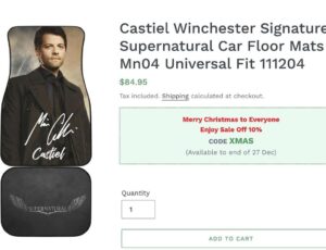 Misha Collins Instagram - I don't know what it is, but sometimes I feel like some people treat me like a doormat and walk all over me.