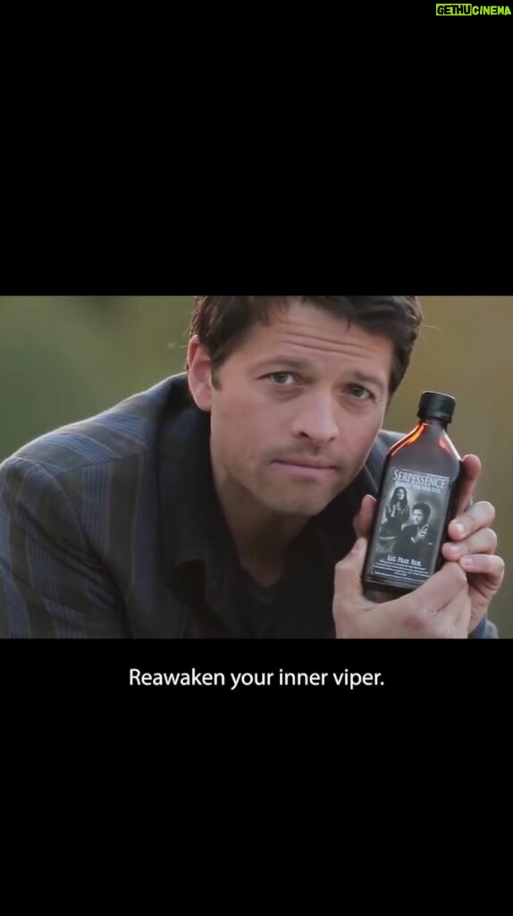 Misha Collins Instagram - Because this was a non-union PSA, I can share it again without violating the strike. At a time when we are starved for new material, it is comforting to know that we still have access to content like this. Please watch and share. #TBT #serpessence #eatprayrub