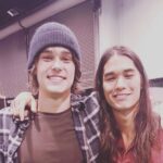 Mitchell Hope Instagram - Boo and Mitch together at last #vidcon #mitchandhisboobie