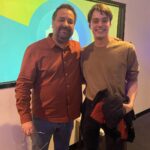Mitchell Hope Instagram - When I was a kid we had a double disc DVD of ‘Crackerjack’ and ‘Boytown’ that my brothers and I would watch over and over again, so this was a veeeery exciting moment for me. Make sure you tune in to @molloy on @triplemmelb to hear Mick and I have a chat about my new film ‘Love You Like That’