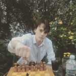 Mitchell Hope Instagram - This is my ‘I’m going to utterly ruin you’ face @will_baell