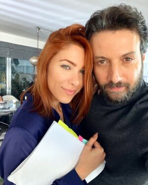 Mohammed Al Ahmad Instagram - مساكم خير مني ومن ريم 💓💓💓 من كواليس مسلسل للموت 
 شوفوا حلقة اليوم 
#hadi #reem 
#ريم #هادي 
#للموت 
#mohamad_al_ahmad 
@daniellarahme