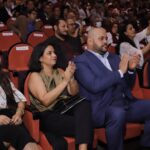 Mohamed Mamdouh Instagram - سعيد جدا بحصولي على جايزة المهرجان القومي للسينما المصري عن دوري في فيلم ابو صدام، مبروك احمد فهمي ونادين خان واحمد داش وزينة منصور واسرة فيلم ابو صدام بالكامل وبشكر طبعا الدكتورة ايناس عبد الدايم وزيرة الثقافة والمهرجان القومي للسينما المصري ولجنة التحكيم والقائمين على المهرجان. @seacinemaproductions