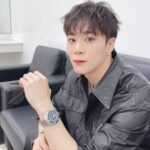 Moon Bin Instagram - #광고 #TAGHeuer #TAGHeuerAquaracer #태그호이어