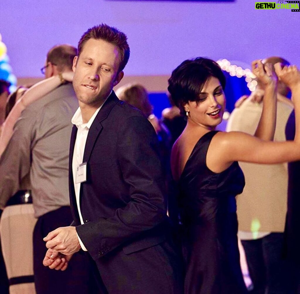 Morena Baccarin Instagram - Me and my leading lady from our little indie Back in the Day (2014).⠀ I’ve never worked with such an amazing, talented, and beautiful  human being. @morenabaccarin ⠀ ⠀ ⠀ #backintheday #morenabaccarin #michaelrosenbaum #groovy #getweird Back In The Day