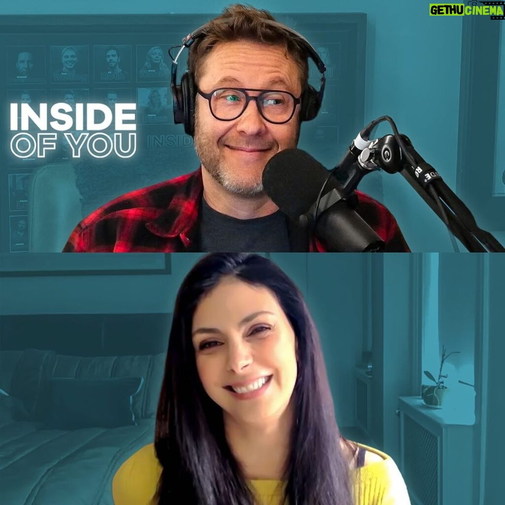 Morena Baccarin Instagram - Deadpool, Impostor Syndrome, Chaos, Firefly… we covered a lot. Listen to my latest conversation with @themichaelrosenbaum on @insideofyoupodcast. Link in stories.