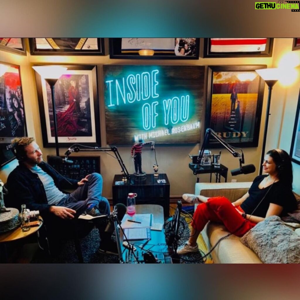 Morena Baccarin Instagram - Deadpool, Impostor Syndrome, Chaos, Firefly… we covered a lot. Listen to my latest conversation with @themichaelrosenbaum on @insideofyoupodcast. Link in stories.