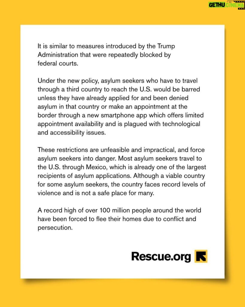 Morena Baccarin Instagram - I’m urging @potus to reverse course on his administration’s proposed asylum ban. Share our open letter to show your support for asylum seekers today. Read the full letter at the link in bio.