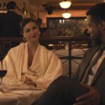 Morena Baccarin Instagram - Throwback to Elena’s (@morenabaccarin) look in Episode 3: Bury the Lede! @GabrielaHearst suit, @MaisonValentino cape & heels! All details tagged 🤍 Don’t miss the latest episode of @nbcendgame tonight at 10pm on @nbc! 👀 #theendgamenbc #theendgame New York City, N.Y.