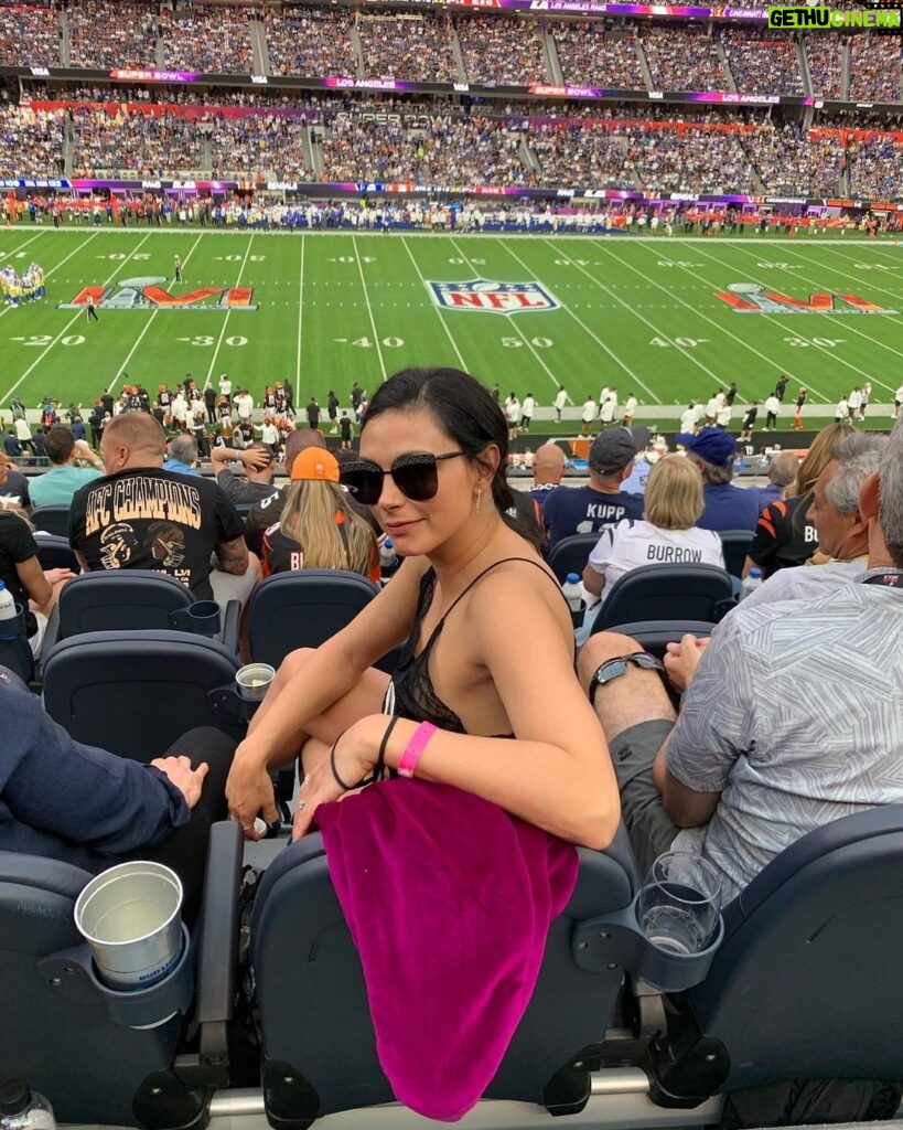 Morena Baccarin Instagram - Go Rams! SoFi Stadium