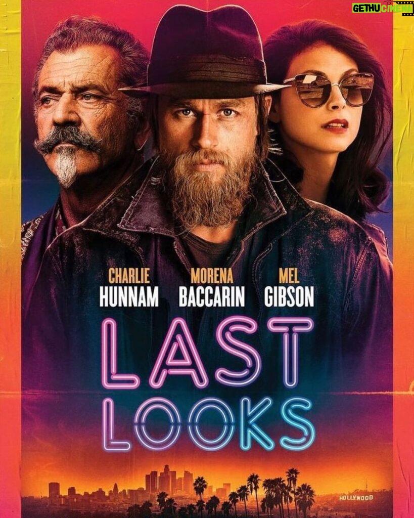Morena Baccarin Instagram - A little glitz, a little tinsel town action, and a lot of drinking. #LastLooks in theaters and on demand TODAY!