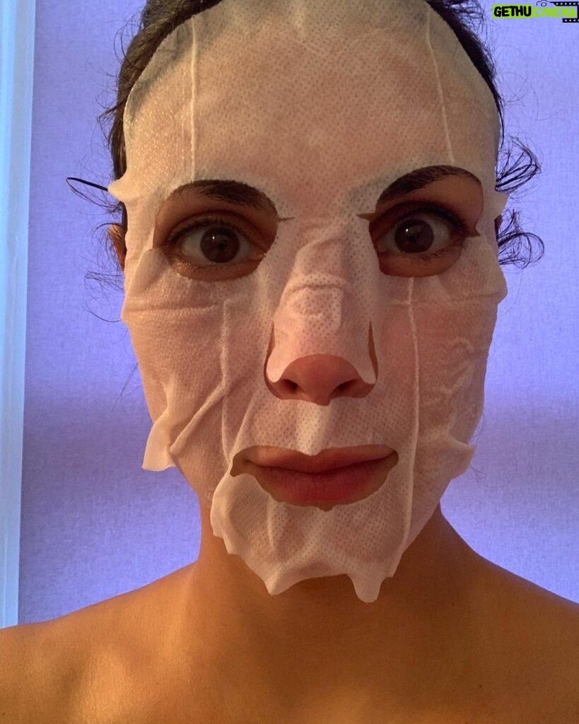 Morena Baccarin Instagram - When the kids are quarantining and can’t go to school and you lock yourself in the bathroom to wear a different kind of mask. f*#%€ you Omnicron!