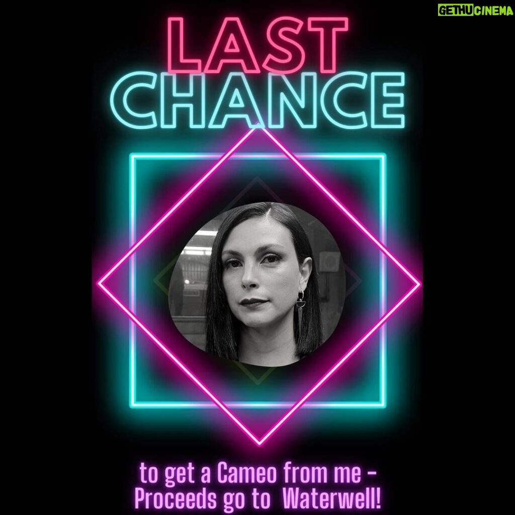 Morena Baccarin Instagram - Today’s the last day to book a personal @cameo from me! All proceeds benefit @waterwelltheater. Link in bio.