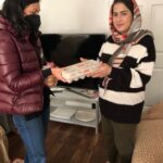Morena Baccarin Instagram - Through the @Rescueorg, Ben and I had the pleasure of welcoming a new Afghan family to New York with some groceries to help them get settled in. I met their 2 month old baby and feel very grateful as a fellow immigrant to be able to give back a little. Join me in supporting this wonderful organization + newly arrived refugees by clicking the link in my bio. Happy Holidays everyone!