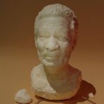 Morgan Freeman Instagram - It still amazes me the power that we all possess to create within multiple art forms! @alex_ruppr, this 3D sculpture is a testament to your artistry - amazing detailing.