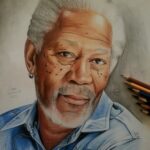 Morgan Freeman Instagram - #ArtistAppreciation Check out this awesome sketch by @PencilArtSam