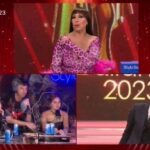 Moria Casán Instagram - Repost @maxi_cardaci 📢 AHORA LA MEGA ONE @moria_laone en @elbailandooficial con @marcelotinelli reviviendo lo que fué anoche la visita de Marce a @brujas2023ok 🧹por @americatv #Showmatch 💥💥💥👏👏👏 GRACIAS MO! GRACIAS MARCE! por el reconocimiento a mi trabajo!!! GRATIITUD INFINITA!!!