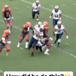Morris Chestnut Instagram - When life throws everything it can at you… Just keep moving!!! 💪🏾💪🏾💪🏾 @athletiverse : They legit couldn’t stop him 💀 — Follow @athletiverse for more daily content 🤝 #football #touchdown #score #hustle #tough #sports