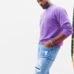 Morris Chestnut Instagram - Enjoy Your Chill… photocred: @modernlalaland styled by: @houseofdiabate sweater: @bugatchi