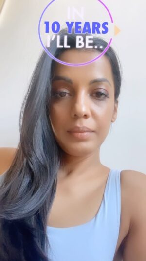 Mugdha Godse Instagram - In 10 years 😍…. 
Some fun… n motivation 😆 @saareemood