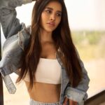 Nabha Natesh Instagram - If denims were your armor, you'd be a fashion-forward warrior ready to take on the world! : : : Photography : @kalyanyasaswi Styling : @aishwarya128 Makeup : @sonalsethiamakeup Hair : @crafted_hair_by_her Location : @rusticvoguehyd Management team : @karthik_peruru @aleen_aladnak