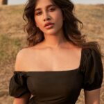 Nabha Natesh Instagram - one day I went flower shopping ! 🌹 : : : : Outfit - @arka_by_divya_kanigalupula Stylist - @sandhya__sabbavarapu Styling team - @team_sandhya @sirichandana_medi Photograper - @kannasrihari Makeup - @nehabagga21 Hairstylist - @saikrishnabandari Managed by - @theblinders.in