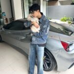 Nachat Juntapun Instagram - กว่าจะออกจากบ้าน ได้ ต้องเช็ดฉี่ เก็บอึ ป้อนข้าว เเต่ยังไง พ่อก็รักหนู ❤️❤️