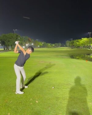Nachat Juntapun Instagram - Golf time