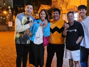 Nachat Juntapun Instagram - ยินดีกับเพื่อนรัก @jackfanchan  กับน้อง @baihmon.kj  อ้วนรักใบหม่อนมาก ตั้งเเต่คุยเเรกๆ มา ญป ขึ้นเครื่องก็ร้องไห้ คถใบหม่อนละ งานเเต่งขอเป็นเพื่อนเจ้าบ่าวนะจ้า รูปสุดท้าย คอมเม้นการถ่ายรูป ของ @jaturong_p  หน่อย